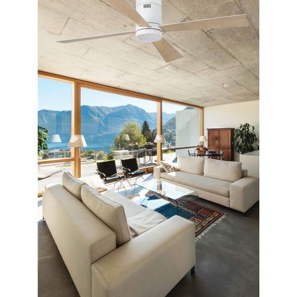 FARO 33372 - Stropní ventilátor TIMOR LED/12W/230V