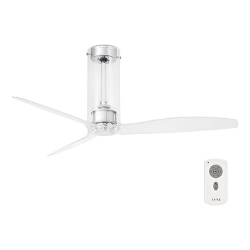 FARO 33374 - Stropní ventilátor TUBE FAN čirá
