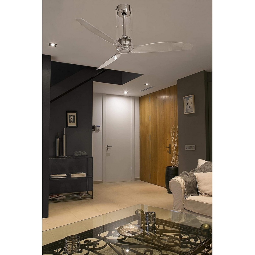 FARO 33374 - Stropní ventilátor TUBE FAN čirá