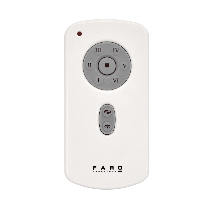 FARO 33374 - Stropní ventilátor TUBE FAN čirá
