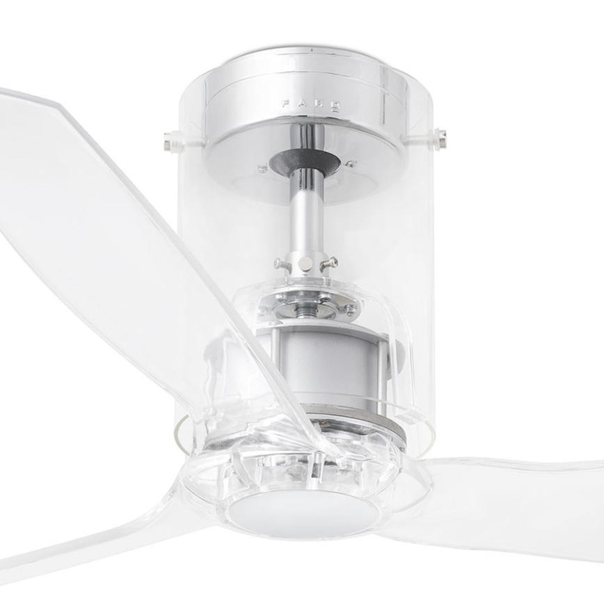 FARO 33393 - Stropní ventilátor MINI TUBE FAN s dálkovým ovladačem a motorem DC
