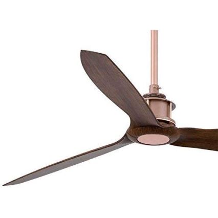 FARO 33399 - Stropní ventilátor JUST FAN hnědá/měděná