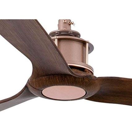 FARO 33399 - Stropní ventilátor JUST FAN hnědá/měděná