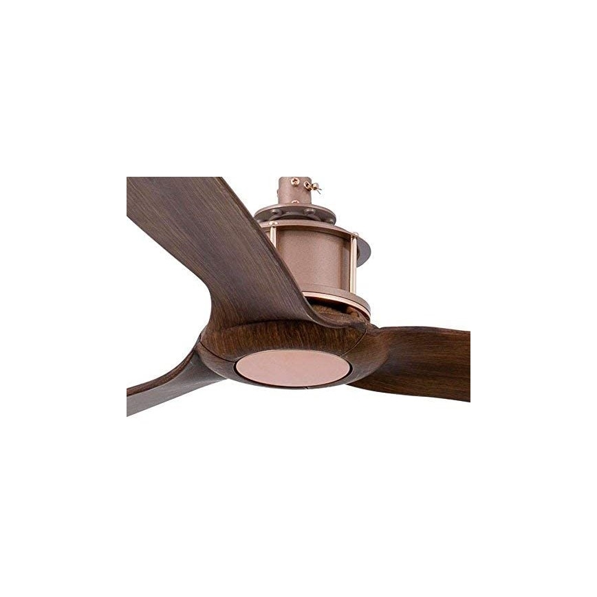 FARO 33399 - Stropní ventilátor JUST FAN hnědá/měděná