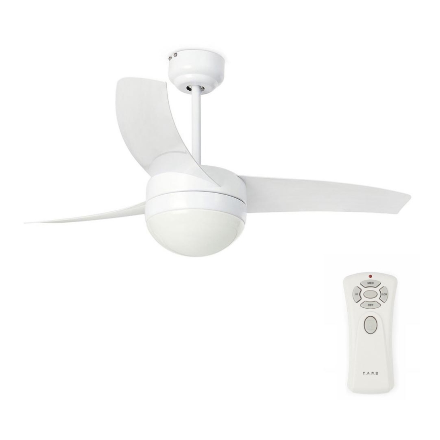 FARO 33415 - Stropní ventilátor EASY 2xE27/15W/230V