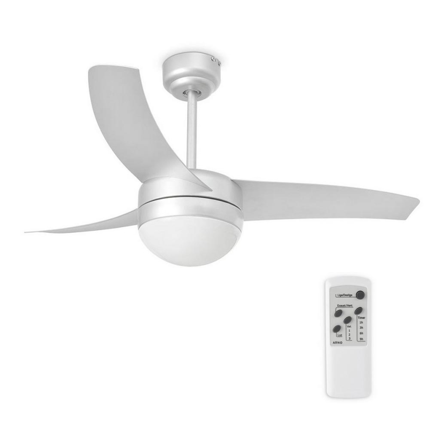 FARO 33416 - Stropní ventilátor EASY 2xE27/15W/230V pr. 105 cm + dálkové ovládání