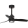 FARO 33424WT1N - LED Stmívatelný stropní ventilátor JUST FAN S LED/16W/230V pr. 81 cm černá Wi-Fi Tuya + dálkové ovládání