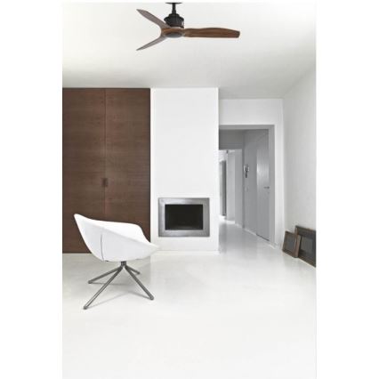 FARO 33428 - Stropní ventilátor JUST FAN hnědá/zlatá
