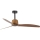 FARO 33435 - Stropní ventilátor WEAVER M pr. 128 cm hnědá/černá + dálkové ovládání