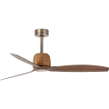 FARO 33436WT - Stropní ventilátor WEAVER M pr. 128 cm hnědá/mosaz Wi-Fi Tuya + dálkové ovládání