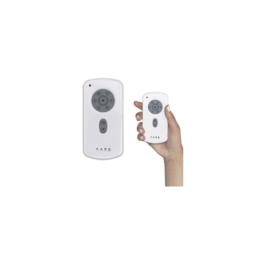 FARO 33461A - Stropní ventilátor ANDROS XL bílá pr. 213 cm + dálkové ovládání