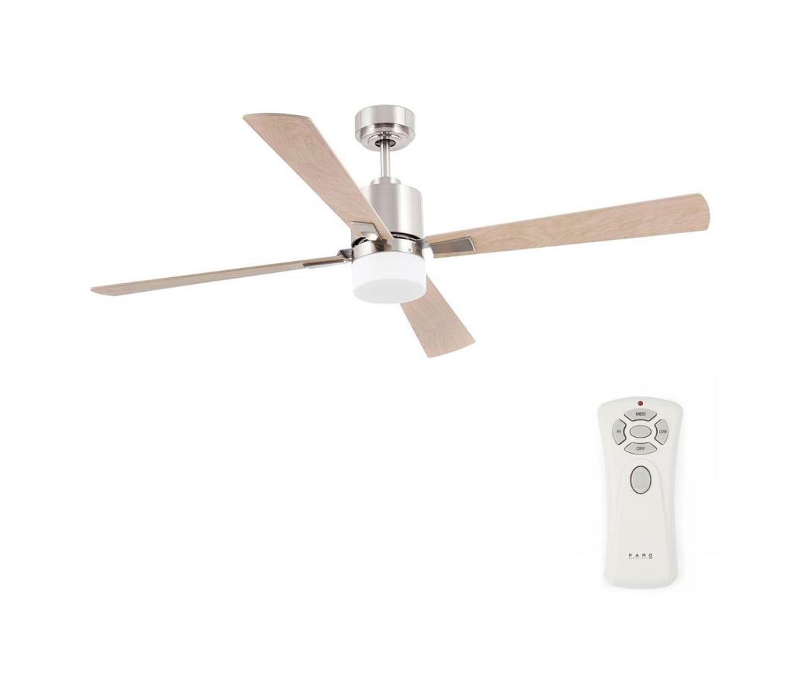FARO Barcelona FARO 33470 - Stropní ventilátor PALK 2xE14/40W/230V FA33470