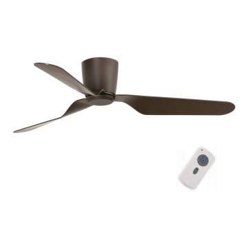 FARO 33492 - Stropní ventilátor PEMBA hnědá + dálkové ovládání