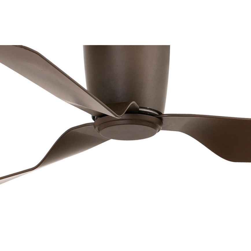 FARO 33492 - Stropní ventilátor PEMBA hnědá + dálkové ovládání