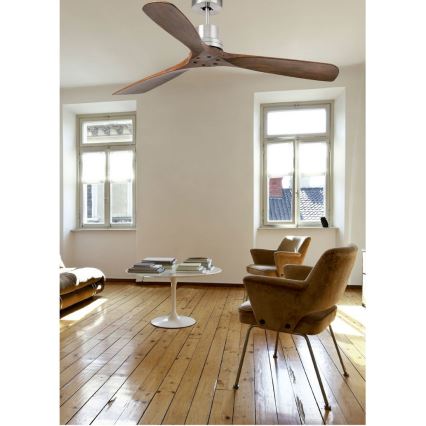 FARO 33516 - Stropní ventilátor LANTAU černá/hnědá