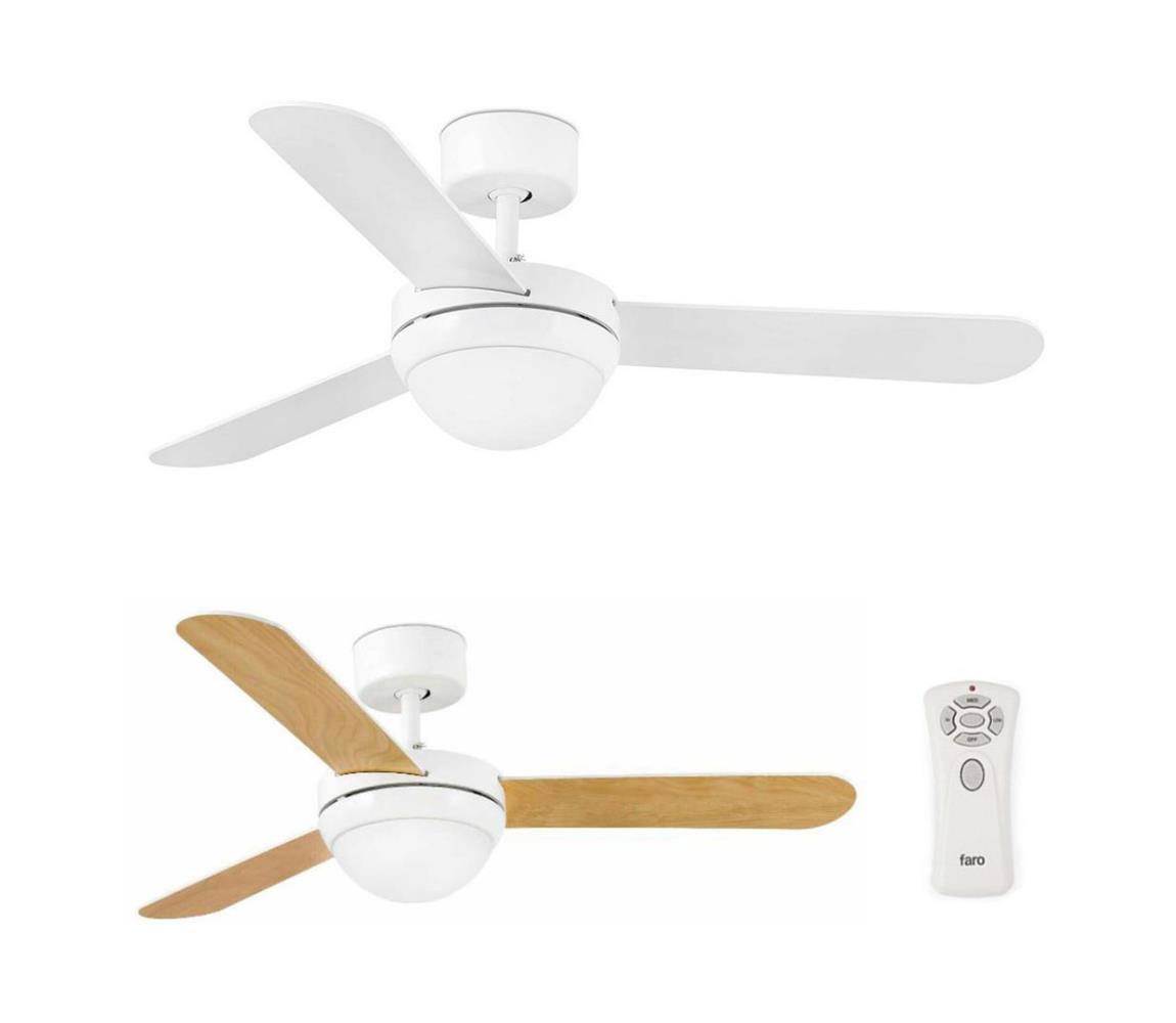 FARO Barcelona FARO 33600 - Stropní ventilátor FEROE 2xE14/40W/230V FA33600