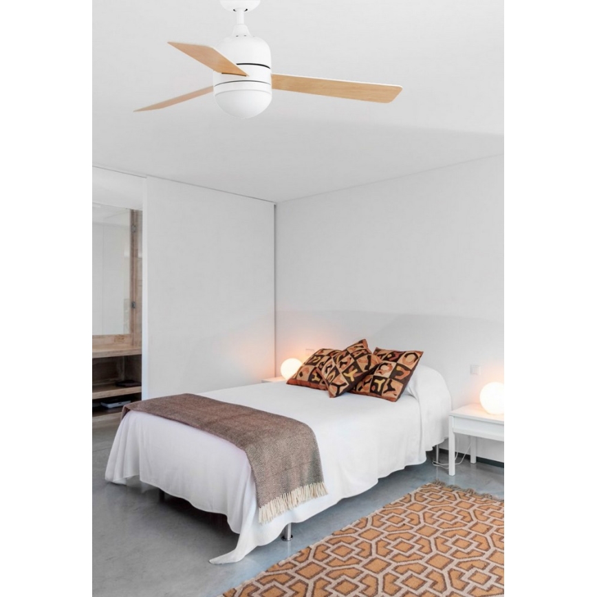 FARO 33606 - Stropní ventilátor CEBU 2xE14/8W/230V