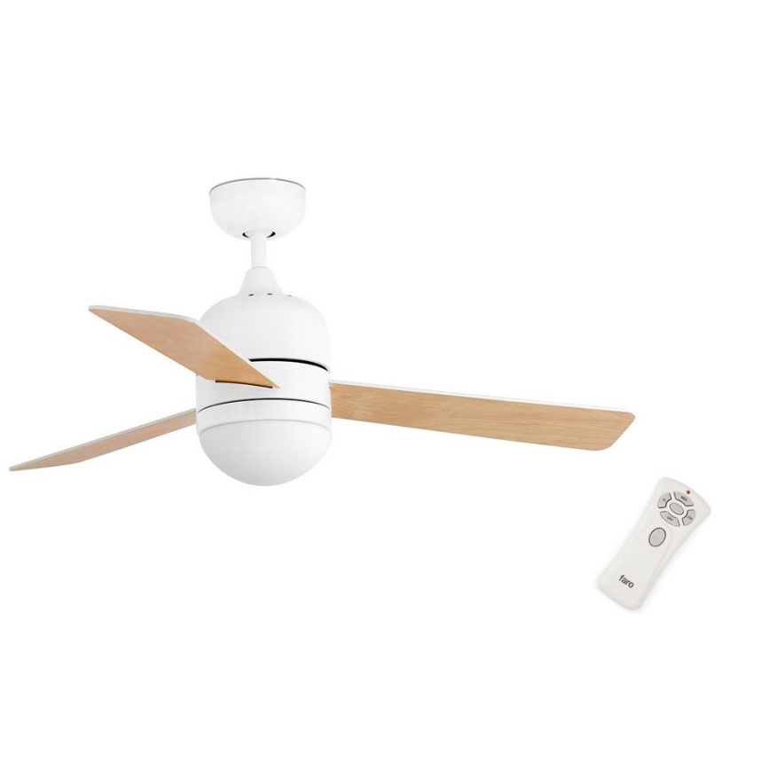 FARO 33606 - Stropní ventilátor CEBU 2xE14/8W/230V