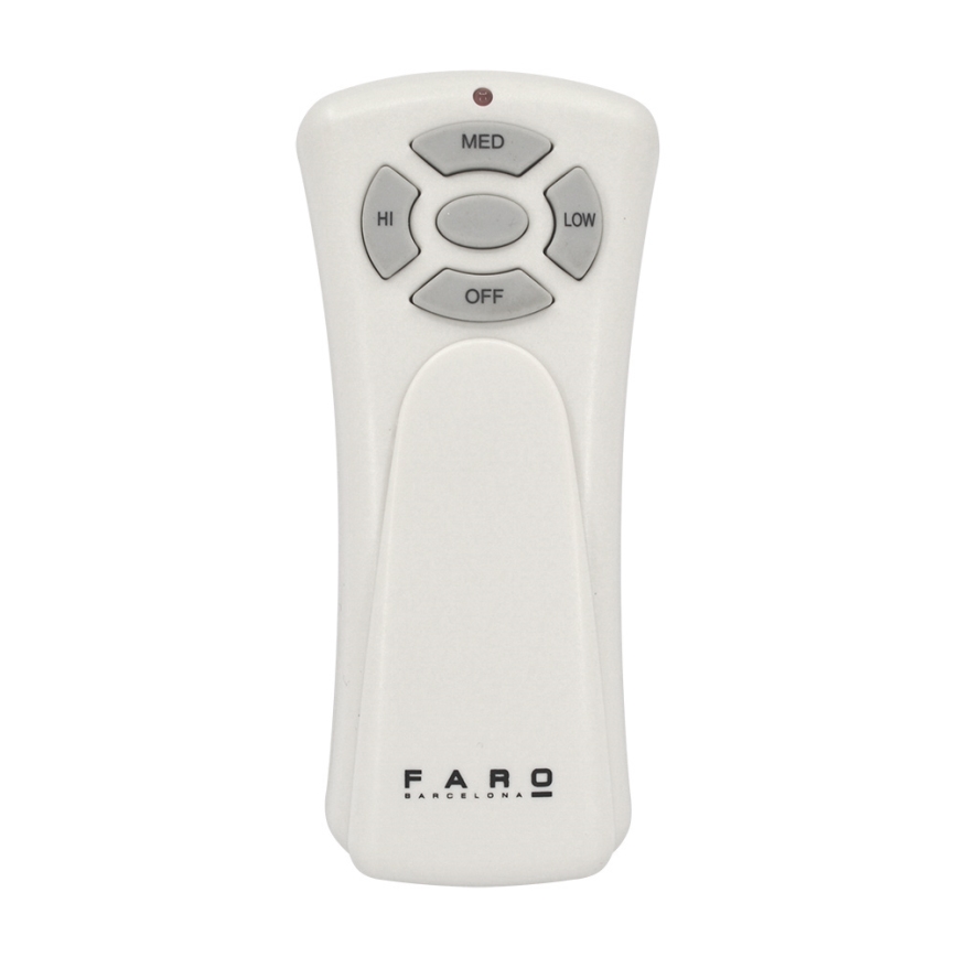 FARO 33607 - Stropní ventilátor PANAY 2xE14/40W/230V bílá + dálkové ovládání