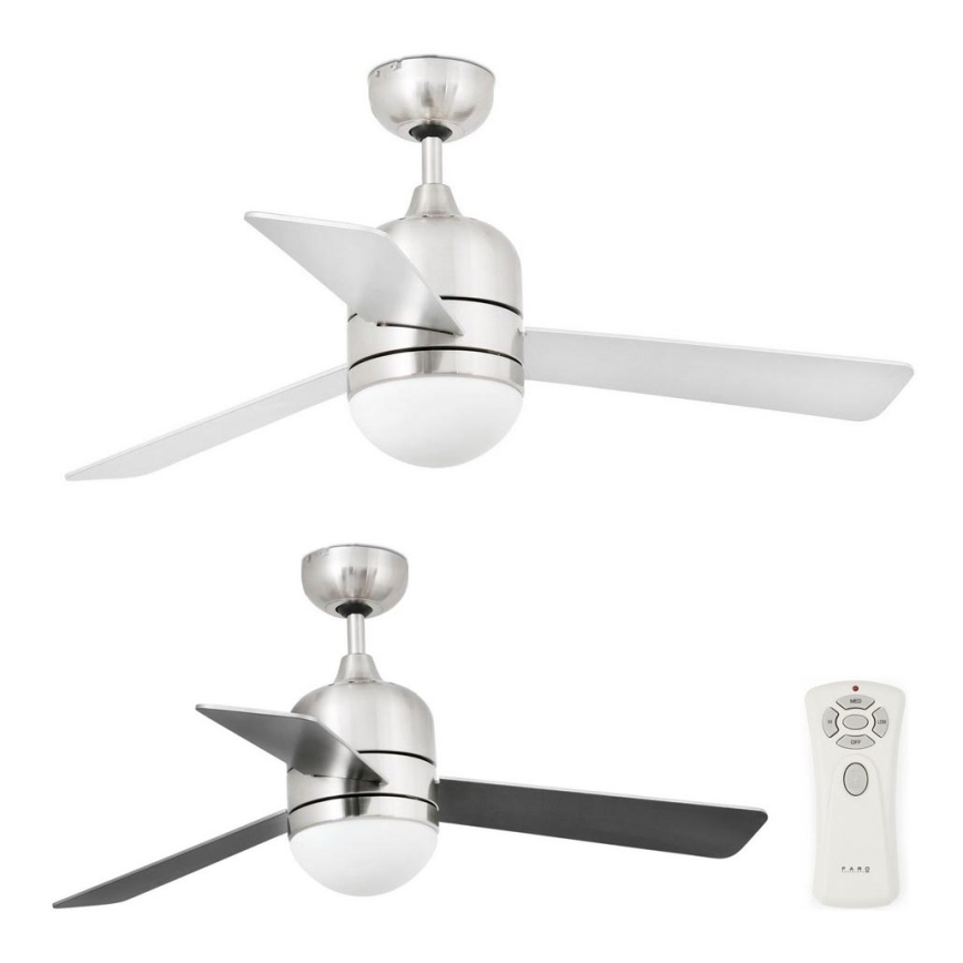 FARO 33609 - Stropní ventilátor CEBU 2xE14/8W/230V