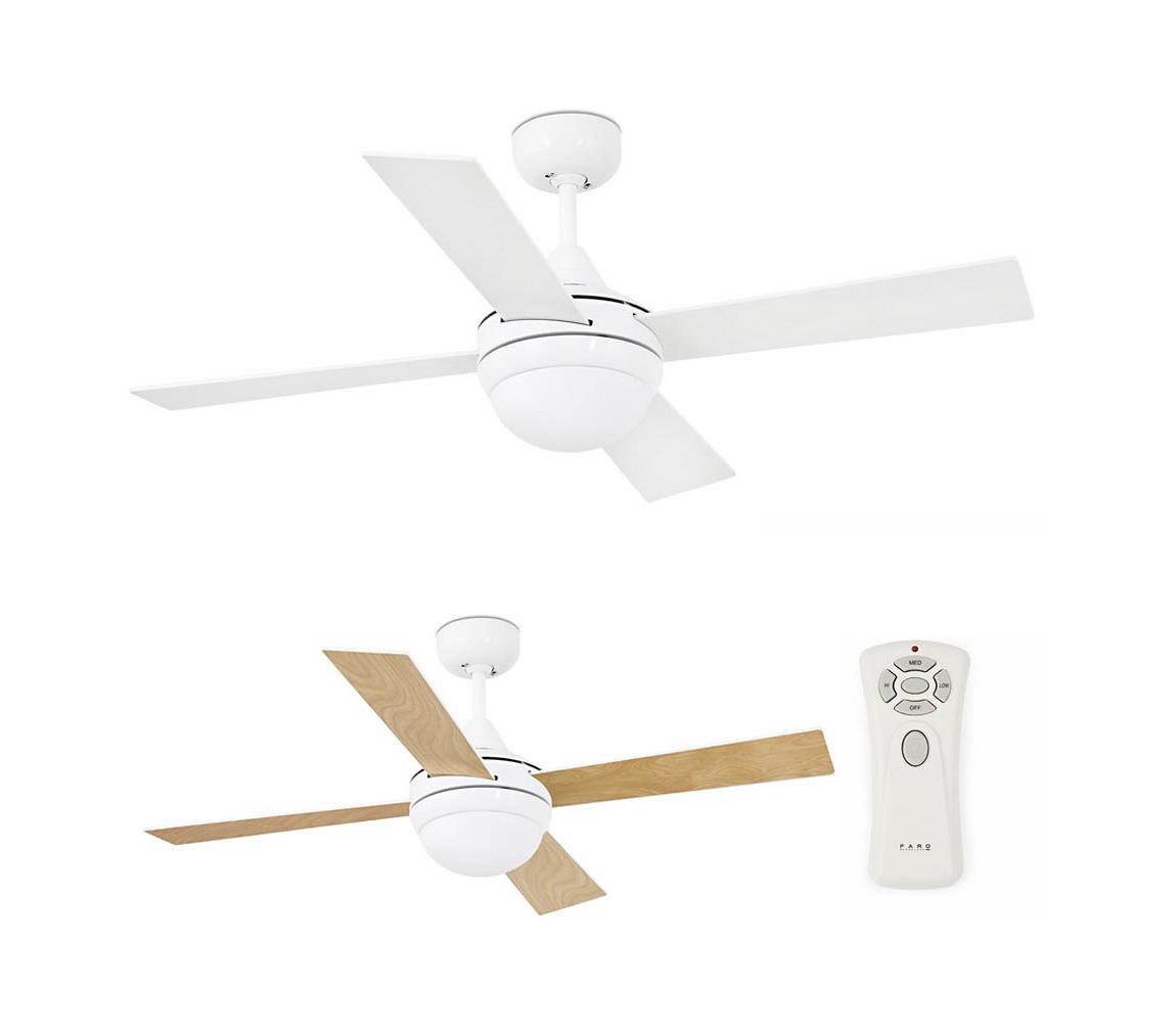 FARO Barcelona FARO 33698 - Stropní ventilátor MINI ICARIA 2xE14/8W/230V FA33698