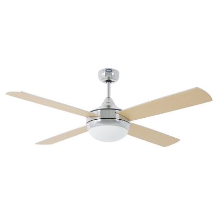 FARO 33701 - Stropní ventilátor ICARIA s dálkovým ovladačem 2xE27/20W/230V šedá pr. 132 cm + dálkové ovládání