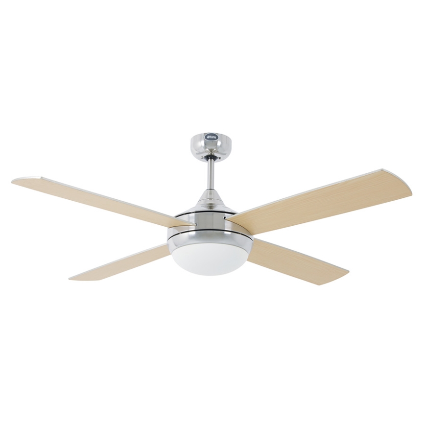 FARO 33701 - Stropní ventilátor ICARIA s dálkovým ovladačem 2xE27/20W/230V šedá