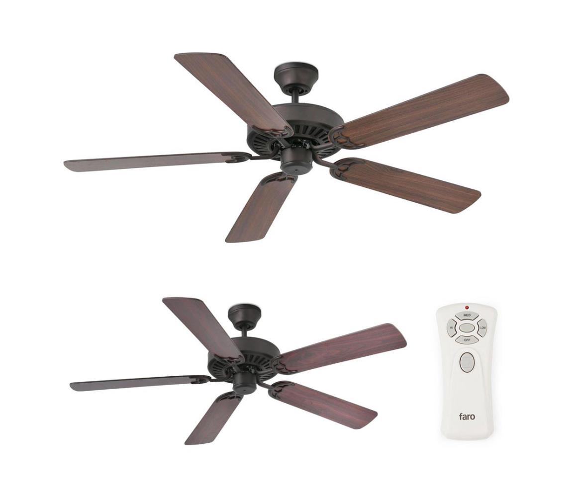 FARO Barcelona FARO 33710 - Stropní ventilátor ALOHA FA33710