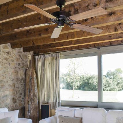 FARO 33710 - Stropní ventilátor ALOHA pr. 132 cm + dálkové ovládání
