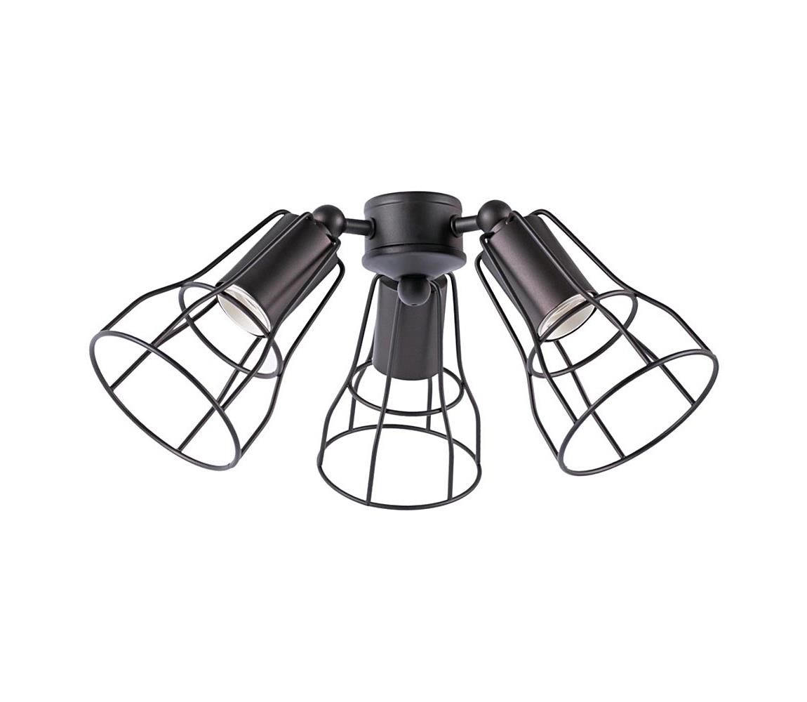 FARO Barcelona FARO 33714 - Svítidlo pro ventilátor YAKARTA 3xE27/60W/230V hnědá FA33714