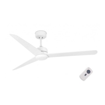 FARO 33721 - Stropní ventilátor NU bílá + dálkové ovládání