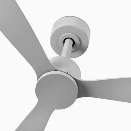 FARO 33762WT - Stropní ventilátor AMELIA L šedá pr. 132 cm Wi-Fi Tuya + dálkové ovládání