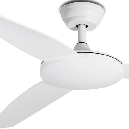 FARO 33802 - Stropní ventilátor ISLOT bílá + dálkové ovládání