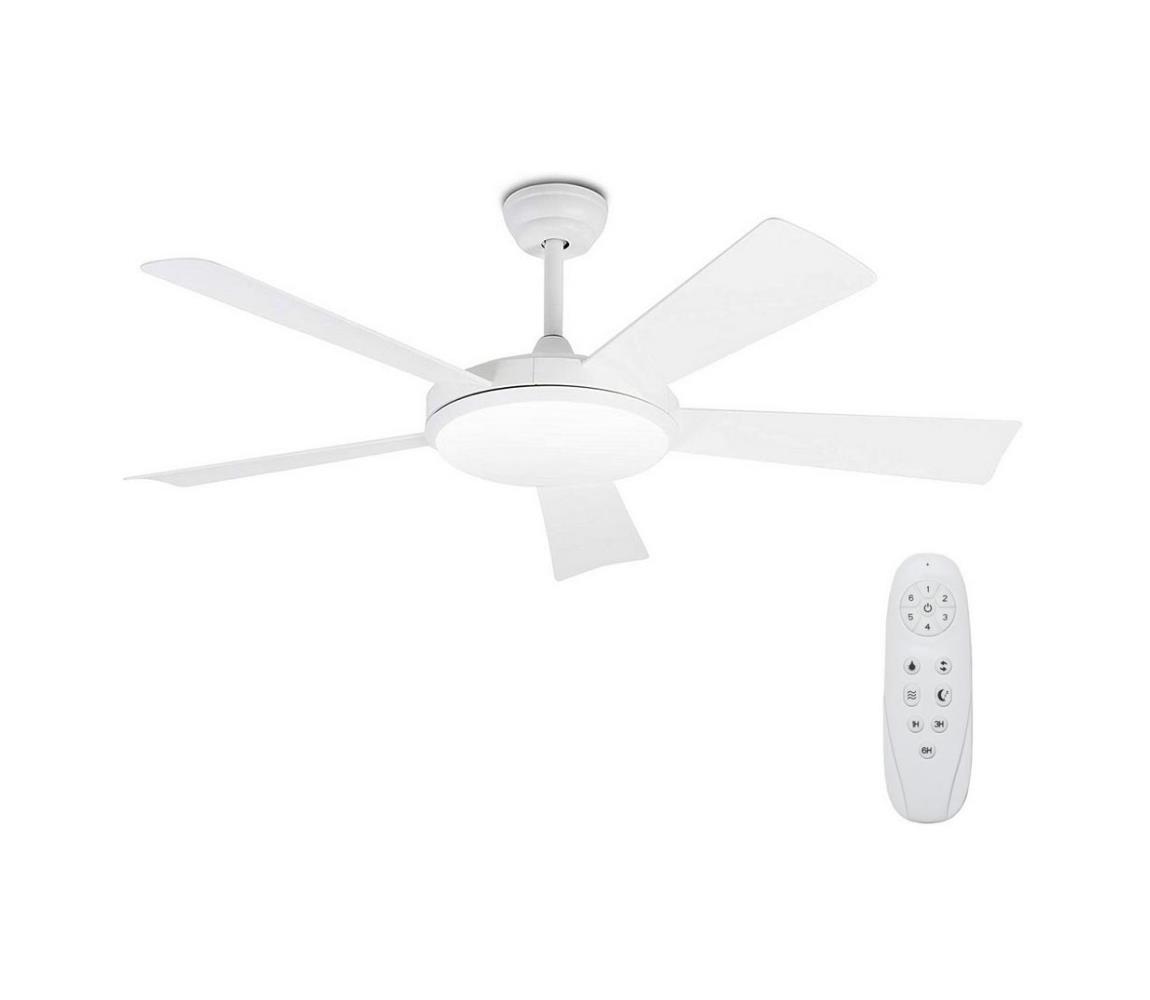 FARO Barcelona FARO 33803 - LED Stropní ventilátor SAONA LED/24W/230V bílá FA33803