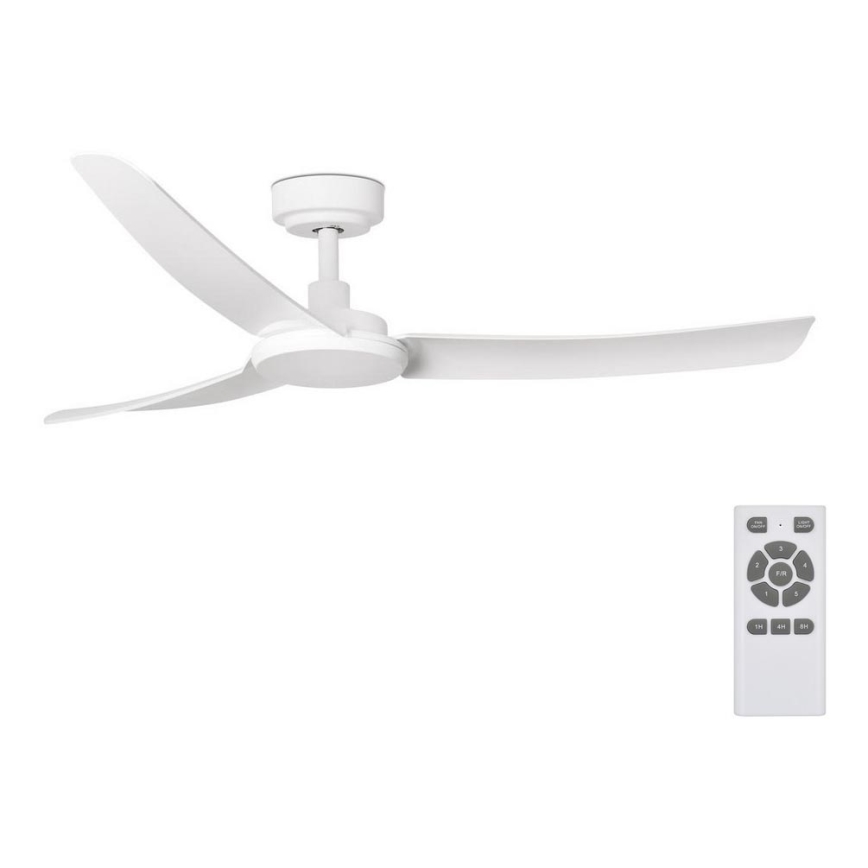 FARO 33804 - Stropní ventilátor SIROS bílá