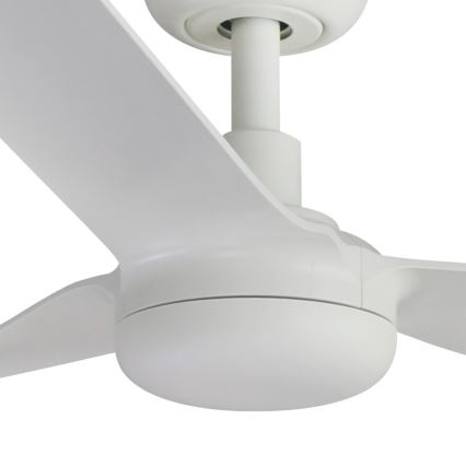 FARO 33814WT - Stropní ventilátor PUNT M bílá pr. 132 cm Wi-Fi Tuya + dálkové ovládání