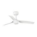 FARO 33820-1TW - LED Stmívatelný stropní ventilátor MINI PUNT S LED/10W 2700/4000/6000K bílá pr. 90 cm + dálkové ovládání