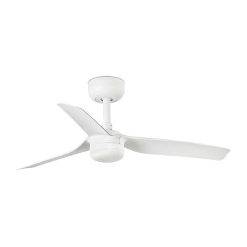 FARO 33820-1TW - LED Stmívatelný stropní ventilátor MINI PUNT S LED/10W 2700/4000/6000K bílá pr. 90 cm + dálkové ovládání