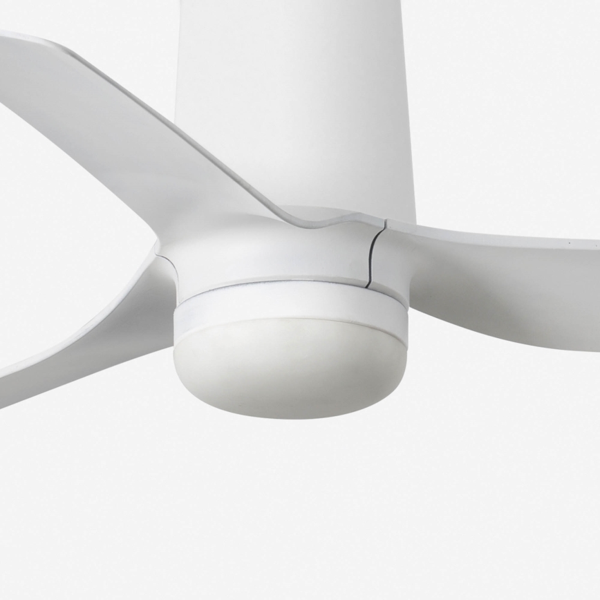 FARO 33832-1TW - LED Stmívatelný stropní ventilátor MINI PUNT TUB S LED/10W/230V 2700/3000/4000K pr. 90 cm bílá + dálkové ovládání