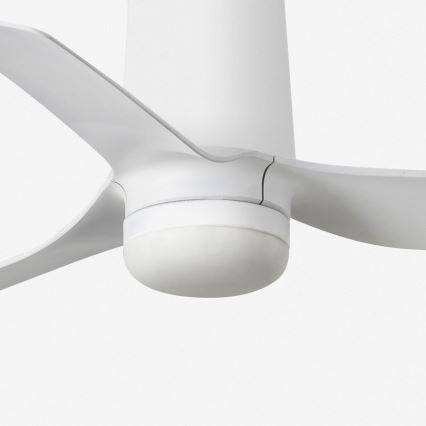 FARO 33832-1TW - LED Stmívatelný stropní ventilátor MINI PUNT TUB S LED/10W/230V 2700/4000/6000K pr. 90 cm bílá + dálkové ovládání