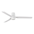 FARO 33832-1TW - LED Stmívatelný stropní ventilátor MINI PUNT TUB S LED/10W/230V 2700/3000/4000K pr. 90 cm bílá + dálkové ovládání