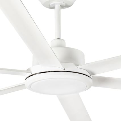 FARO 34206 - Stropní ventilátor ROTTERDAM XXL bílá pr. 250 cm + dálkové ovládání