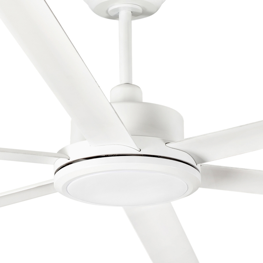 FARO 34206 - Stropní ventilátor ROTTERDAM XXL bílá pr. 250 cm + dálkové ovládání