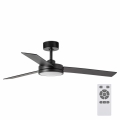 FARO 34261 - LED Stropní ventilátor BARTH LED/24W/230V černá + dálkové ovládání