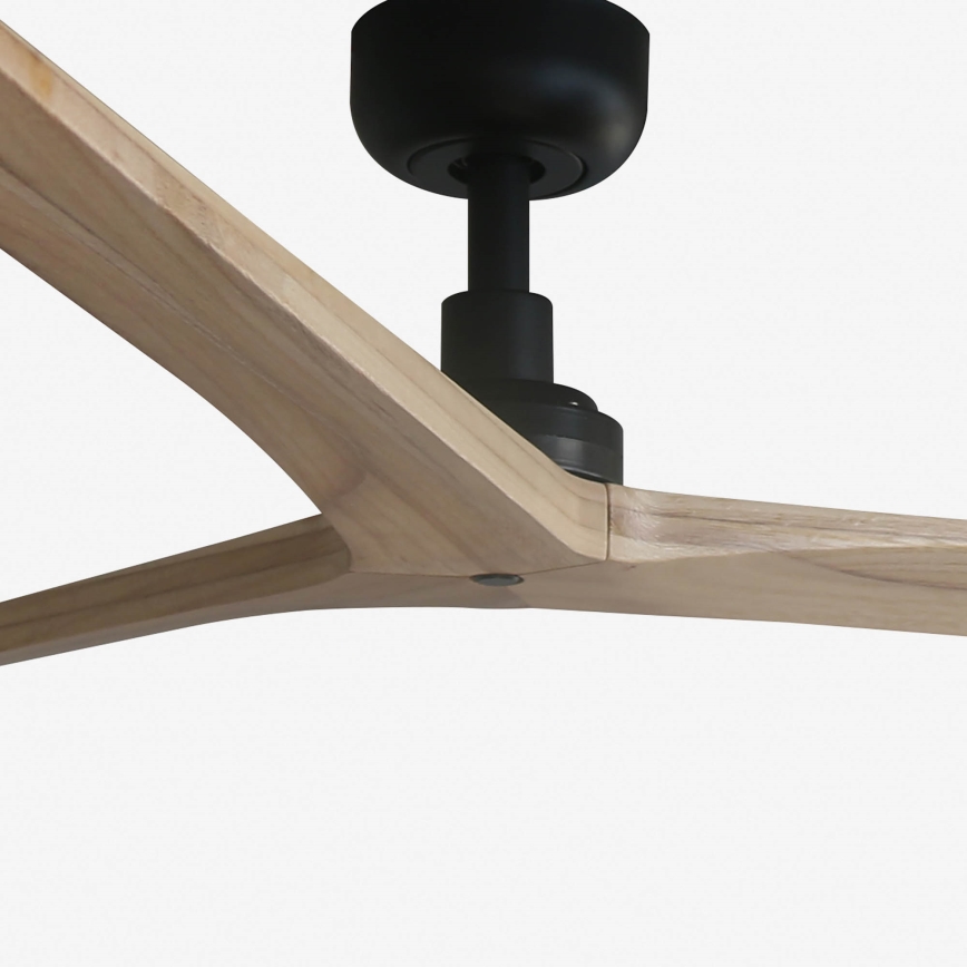 FARO 34282 - Stropní ventilátor KLIM L hnědá/černá pr. 150 cm + dálkové ovládání