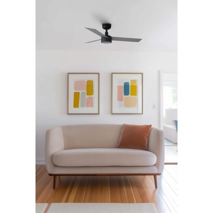 FARO 34285-1TW - LED Stmívatelný stropní ventilátor CRUISER S LED/18W/230V 2700/4000/6500K pr. 106 cm + dálkové ovládání