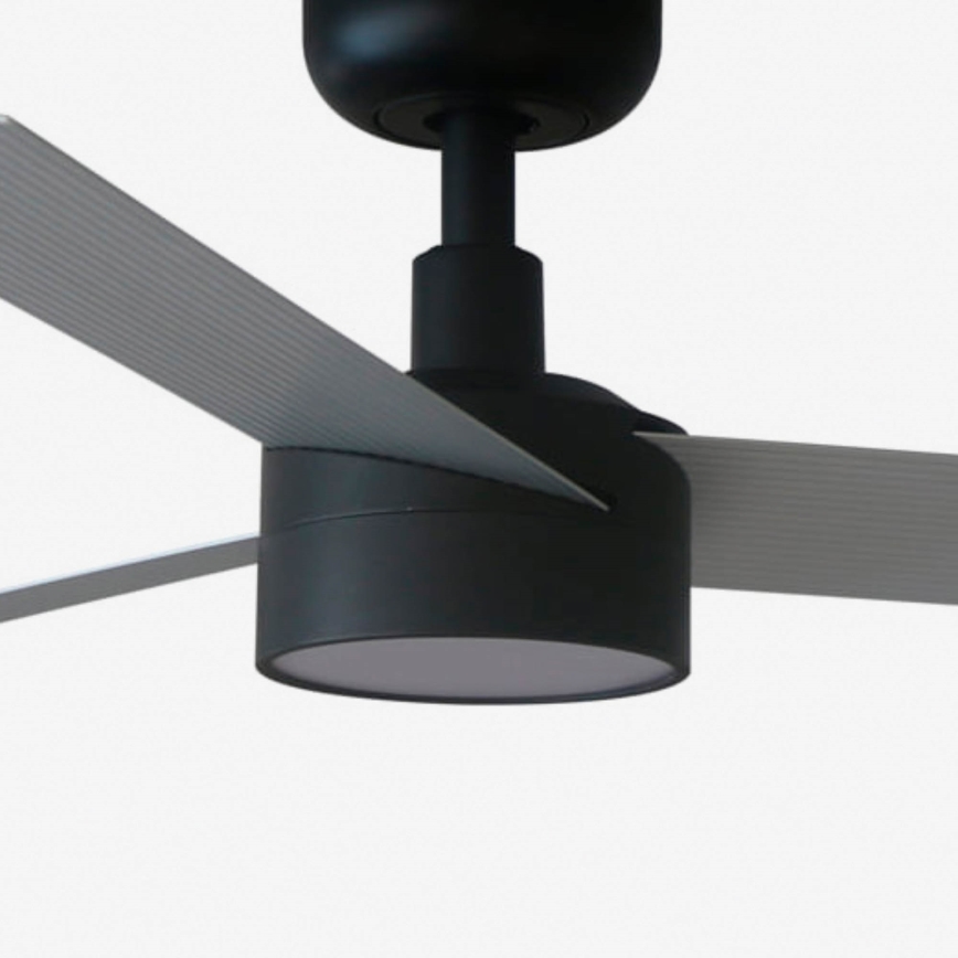 FARO 34285WT1S - LED Stmívatelný stropní ventilátor CRUISER S LED/18W/230V 2700/3000/4000K pr. 106 cm šedá/černá Wi-Fi Tuya + dálkové ovládání