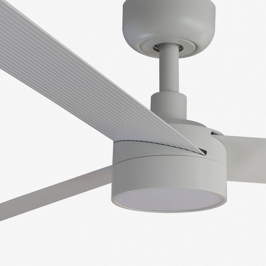 FARO 34290-1TW - LED Stmívatelný ventilátor CRUISER LED/20W/230V 2700/4000/6500K pr. 132 cm bílá + dálkové ovládání
