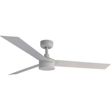 FARO 34290WT1S - LED Stmívatelný stropní ventilátor CRUISER L LED/18W/230V 2700/3000/4000K pr. 132 cm bílá Wi-Fi Tuya + dálkové ovládání