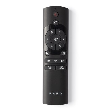 FARO 34304 - Dálkový ovladač pro ventilátory 2xAAA černá